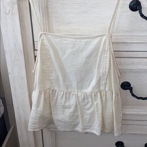 Pale Yellow tank top